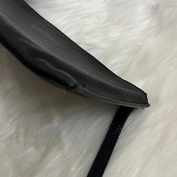 Michael Kors Black Pebbled Leather Wristlet - Picture 4 of 12